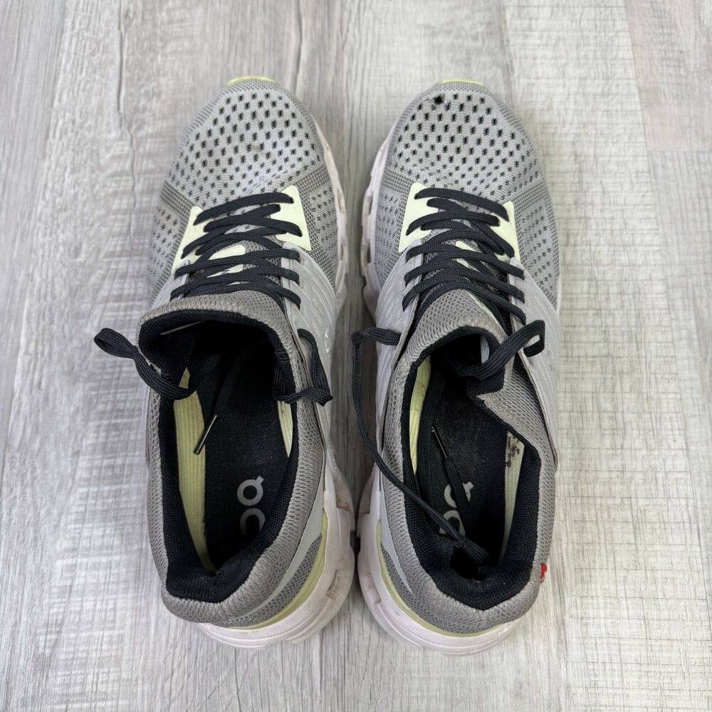 On Cloud Cloudswift Helios Low Top Running Sneakers 9 W Grey Green Hole A - Picture 8 of 12